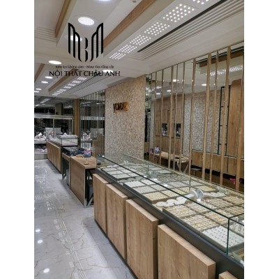 Mẫu tủ vàng GCN 06 hiện đại và trưng bày tối ưu